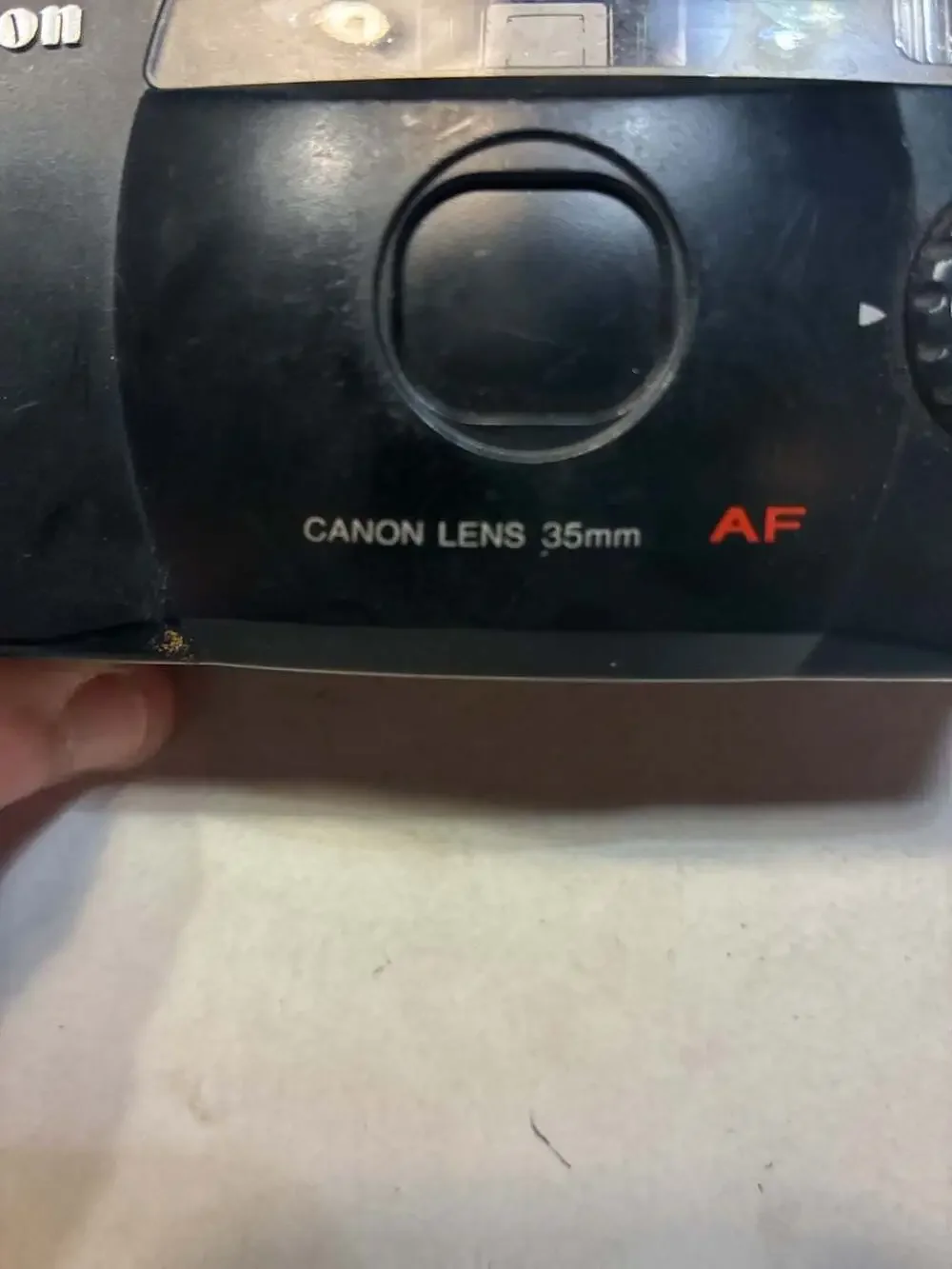 Canon Sure Shot Owl Date 35mm Point and Shoot Film Camera